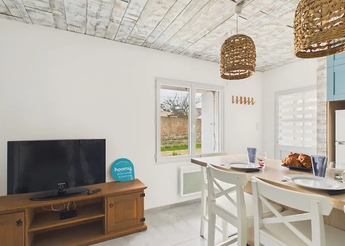 100 M De La Plage, Terrasse, Maison Pour 2 * La Guérinière